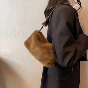 Chic Plush Fashion Shoulder Bag Rberyl