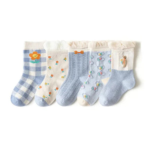 Chic Bear Lace Kids Socks Rberyl