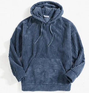 Corduroy Essential Men's Hoodie Rberyl