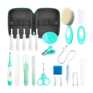 21-Piece Baby Care Kit: Portable Grooming and Health Essentials Rberyl