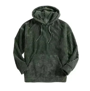 Corduroy Essential Men's Hoodie Rberyl