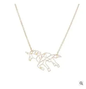 Magic Origami Pendant Necklace Rberyl