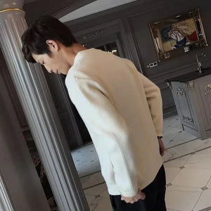 Men's Slim Fit Cardigan Rberyl