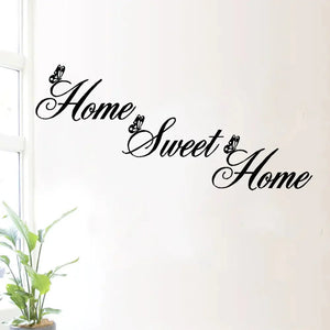 Elegant Home Sweet Home Wall Sticker Rberyl