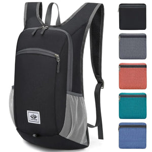 Esup 15L Ultralight Folding Backpack for Travel & Hiking (Black) Rberyl