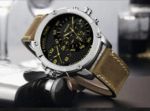 Men's Dual Time Business Watch Rberyl