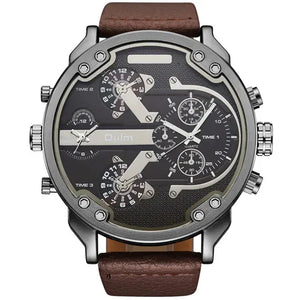 Oulm Dual Zone Luxury Men's Watch Rberyl