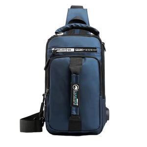 Blue Urban Sling Backpack for Everyday Rberyl