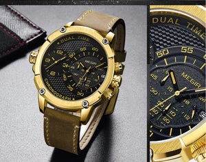 Men's Dual Time Business Watch Rberyl