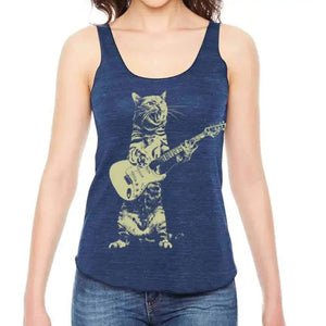 Rocking Cat Guitar Tank Rberyl