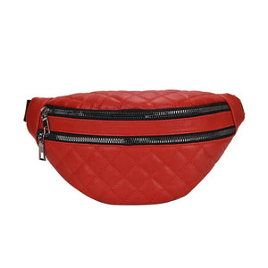Chic PU Leather Waist & Shoulder Bag Rberyl