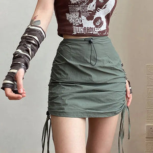Chic Fanny Pack A-Line Skirt Rberyl