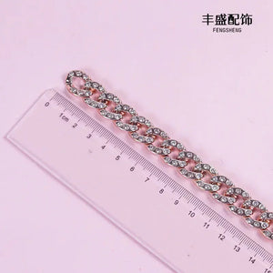 Elegant Acrylic Rhinestone Chains Rberyl