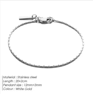 Modern Steel Gent's Bracelet Rberyl