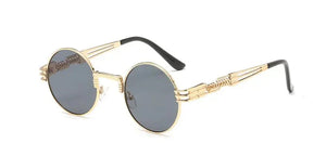 Chic Metal Round Frame Sunglasses Rberyl