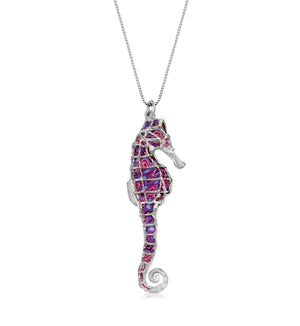 Seahorse Necklace Rberyl