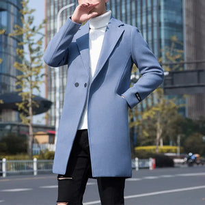 Fiorinni Slim Fit Men's Overcoat - Elegant Winter Wear Rberyl