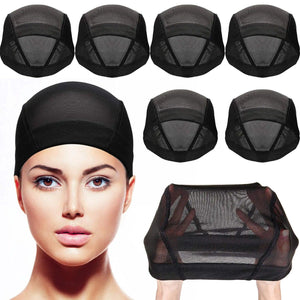 Spandex Flexi-Cap 5-Pack for Wig Support Rberyl