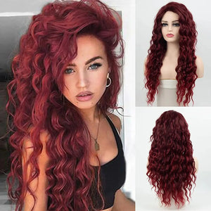 Glamorous Long Blonde Gradient Wig Rberyl