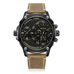 Men's Dual Time Business Watch Rberyl