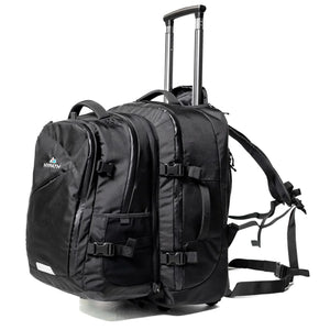 VersaRoll 2-in-1 Wheeled Travel Set - 22 Inch Softside Backpack with Detachable Daypack Rberyl