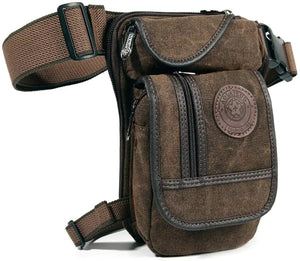 Canvas Thigh Tactical Pack Rberyl