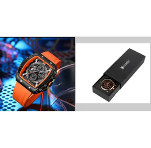 Men’s Quartz Six-Pin Strap Watch Rberyl