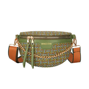 Chic Knitted Waist Packs for Women Rberyl