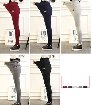 Cozy Maternity Winter Leggings Rberyl