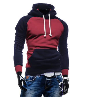 Trendy Color Block Teen Hoodie Rberyl