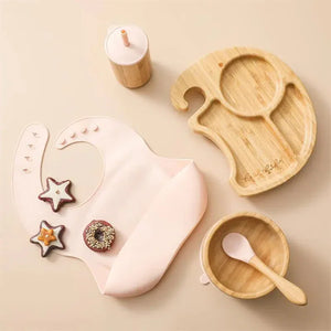 Sheep Silicone Baby Dinner Set Rberyl