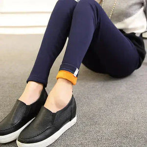 Cozy Maternity Winter Leggings Rberyl