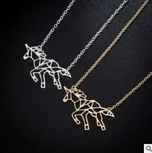 Magic Origami Pendant Necklace Rberyl