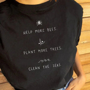 EcoAdvocate Bee & Tree Tee Rberyl