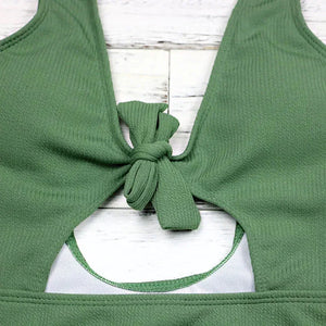 Chic Hollow Backless Swimsuit Rberyl