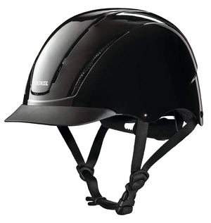Troxel Spirit Sleek Black Equestrian Helmet S Rberyl