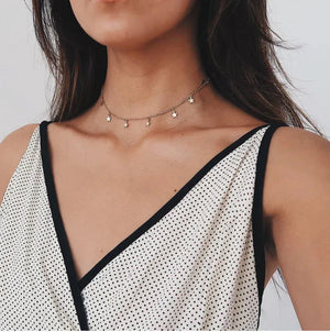 Starlight Alloy Necklace Rberyl