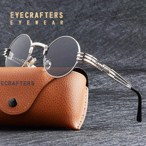Chic Metal Round Frame Sunglasses Rberyl