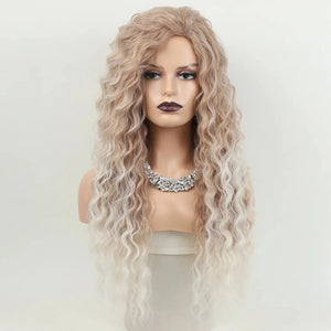 Glamorous Long Blonde Gradient Wig Rberyl