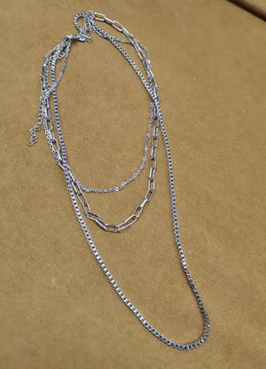 Triple Layer Steel Pendant Rberyl