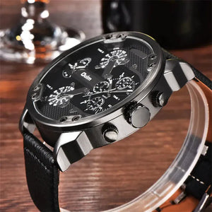 Oulm Dual Zone Luxury Men's Watch Rberyl