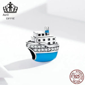 Sailor's Charm 925 Silver Beads Rberyl