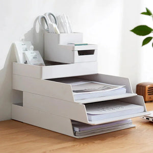 Stackable Desk File Organizer Rberyl