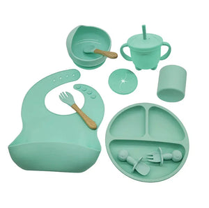 Infant Self-Feeding Silicone Set Rberyl
