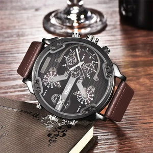 Oulm Dual Zone Luxury Men's Watch Rberyl