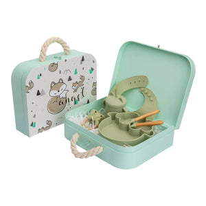 Sheep Silicone Baby Dinner Set Rberyl