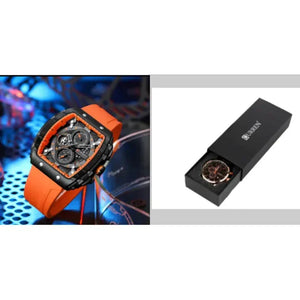 Men’s Quartz Six-Pin Strap Watch Rberyl