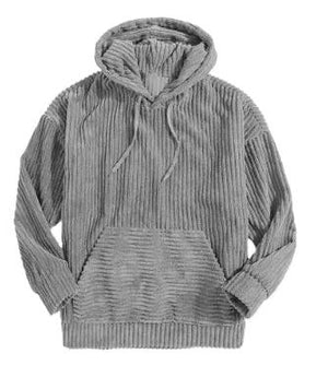 Corduroy Essential Men's Hoodie Rberyl
