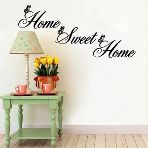 Elegant Home Sweet Home Wall Sticker Rberyl