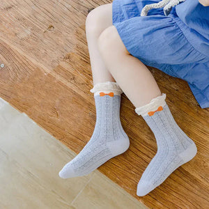 Chic Bear Lace Kids Socks Rberyl